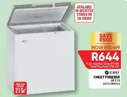 Furnmart ZERO CHEST FREEZER offer