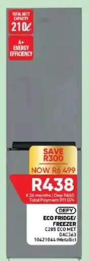 Furnmart DEFY ECO FRIDGE/ FREEZER offer