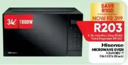 Furnmart Hisense Microwave Oven offer
