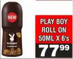 Advance Cash n Carry Play Boy Roll On offer