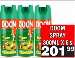 Advance Cash n Carry Doom spray offer