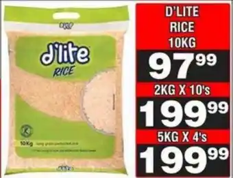 Advance Cash n Carry D'lite Rice offer
