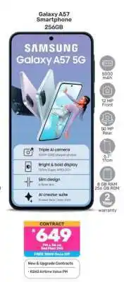 Game Galaxy A57 Smartphone 256GB offer