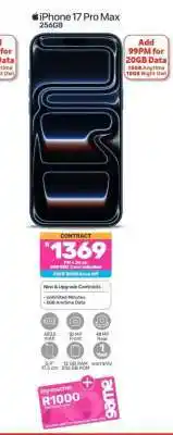 Game iPhone 17 Pro Max (256GB) offer