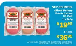 Jumbo SKY COUNTRY Sliced Polony offer