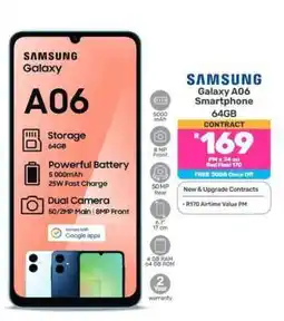 Game Samsung Galaxy A06 Smartphone 64GB offer