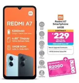 Game Redmi A7 Smartphone 64GB offer