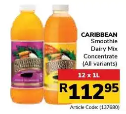 Jumbo Caribbean Smoothie Dairy Mix Concentrate offer