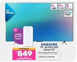 Game Samsung 75 4K Mini LED Smart TV offer