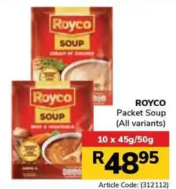 Jumbo Royco Packet Soup offer