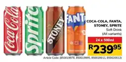 Jumbo COCA-COLA, FANTA, STONEY, SPRITE offer