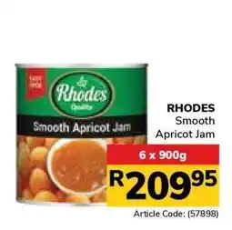 Jumbo Rhodes Smooth Apricot Jam offer