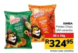 Jumbo Simba offer