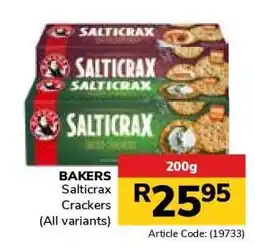 Jumbo Bakers Salticrax Crackers offer