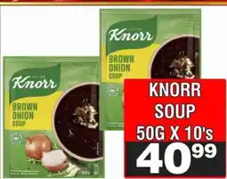 Advance Cash n Carry KNORR SOUP 50G X 10's offer