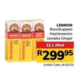 Jumbo LENNON Borsdruppels Haarlemensis Jamaika Ginger offer