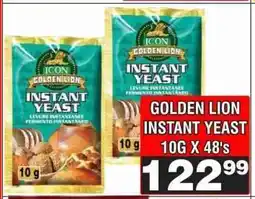 Advance Cash n Carry GOLDEN LION INSTANT YEAST 10G X 48's offer
