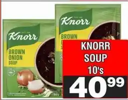 Advance Cash n Carry KNORR SOUP 10's offer