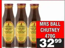 Advance Cash n Carry MRS BALL CHUTNEY 470G offer