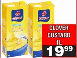 Advance Cash n Carry CLOVER CUSTARD 1L offer