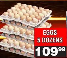Advance Cash n Carry EGGS 5 DOZENS offer
