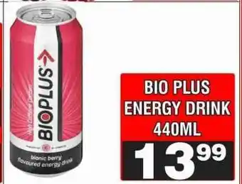 Advance Cash n Carry BIO PLUS ENERGY DRINK 440ML offer