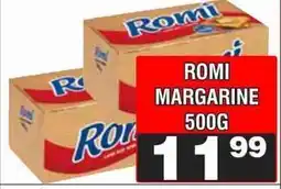 Advance Cash n Carry ROMI MARGARINE 500G offer