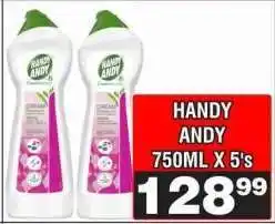 Advance Cash n Carry HANDY ANDY 750ML X 5's offer