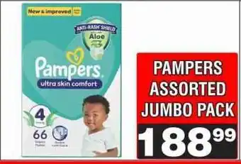 Advance Cash n Carry PAMPERS ASSORTED JUMBO PACK offer