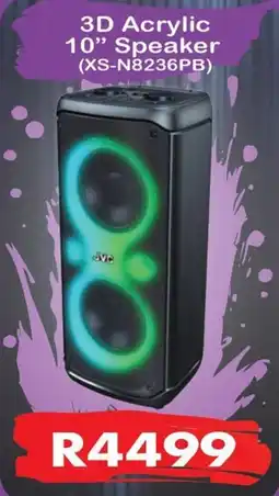 President Hyper JVC 3D Acrylic 10" Speaker offer