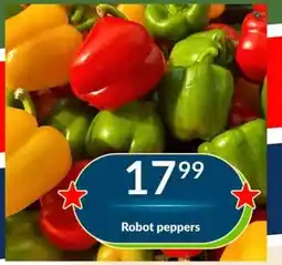 Super Save Robot peppers offer