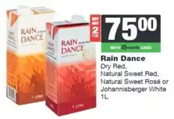 Spar Tops Rain Dance offer