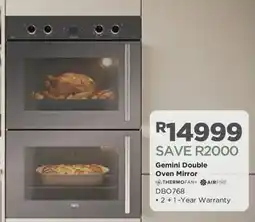 House & Home Gemini Double Oven Mirror offer