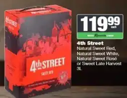 Spar Tops 4th Street Sweet Red offer