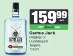 Spar Tops Cactus Jack Tequila offer