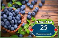 Super Save Blueberries punnets offer