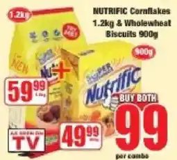 Boxer Nutrific Cornflakes & Wholewheat Biscuits offer