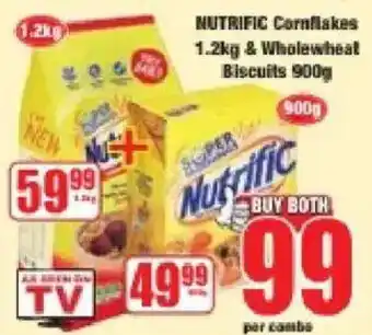 Nutrific Cornflakes & Wholewheat Biscuits