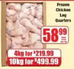 Boxer Frozen Chicken Leg Quarters offer