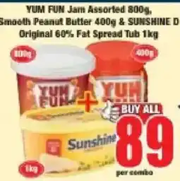 Boxer YUM FUN Jam Assorted offer