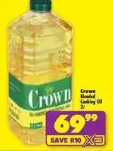 Shoprite Crown - blended cooking oil offer