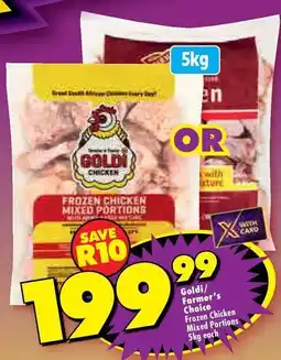 Shoprite Goldi - frozen chicken mixed portions offer
