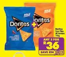 Shoprite Doritos - corn chips offer