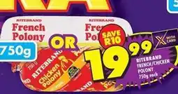Shoprite Ritebrand - french polony offer