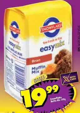Shoprite Snowflake - bran muffin mix offer