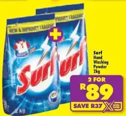 Shoprite Surf Hand Washing Powder offer