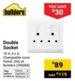 Builders Express Double Socket offer