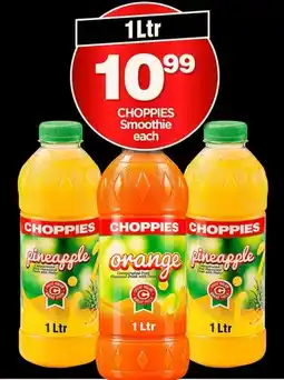 Choppies CHOPPIES Smoothie offer
