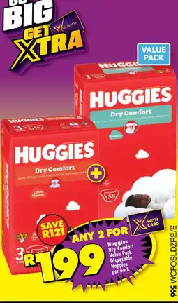 Shoprite Huggies Dry Comfort offer