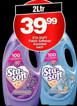Choppies STA SOFT Fabric Softener Assorted offer